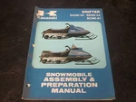 Kawasaki Drifter Assembly & Preparation Manual # 99964-3514 In English French. Fixed Price $19.95.