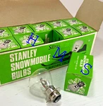 10 Pk Stanley Snowmobile Headlight Bulb 12 Volts 60 / J Base Style A7030. Fixed Price $27.99.