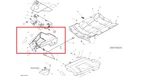 Ski-doo Grand Touring Le Cargo Rack Lh Arm 511000632. Fixed Price $30.00.