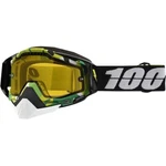 100% Percent Racecraft Snowmobile Bootcamp Goggles With Yellow Lens. Fixed Price $59.95.