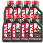 Motul Snowpower 8 Liters 0W-40 4T Motor Oils Stroke 100% Synthetic X 1L. Fixed Price $83.95.
