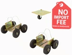 Biack Ice Drivable Snowmobile Dolly Heavy-duty Transport Wheel Kit Ship By Usa.. Fixed Price $58.40.