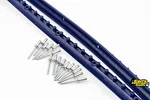 Snowmobile Edge Rail Grip Deep Purple, Pair With Instructions & 16 Rivets. Fixed Price $12.49.