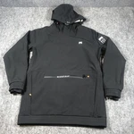 Montec Tempest Jacket Mens Black Hooded Ski Snowboard Pullover. Fixed Price $89.99.
