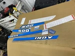 New Nos Oem 1990 Polaris Indy 500 Carb Hood Sticker Kit 35TH. Fixed Price $469.99.
