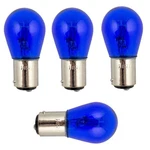 4X 1157 Blue 12V Light Bulb Auto Car Brake Stop Signal Turn Tail Lamp S8 Lot. Fixed Price $13.98.