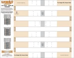 Woodys 286S-TEMP-2 Stud Template 2.86" Single Ply. Fixed Price $39.84.