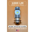 Super Ac/dc Led Headlight Bulb For Arctic Cat Kitty 1985 1999; P15S-3; 12V. Fixed Price $16.99.