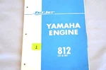 1970'S Vintage Sno-jet Snowmobile Ss-sl 292(812) Yamaha Eng. Parts Manual (OR1)). Fixed Price $10.00.