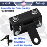Snowmobile Sled Trailer Tow Hitch Set For Ski Doo Polaris Rev Arctic Cat Yamaha. Fixed Price $27.99.
