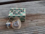 Vintage Snowmobile Headlight Bulb 6235Y. Fixed Price $9.00.