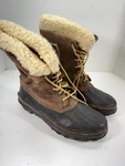 Rod & Gun Snow Pac Boots Mens 9 Brown Black Felt Steel Shank Lined Lace-up. Fixed Price $28.76.