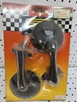 Pair Of Universal Snowmobile Rear View Mirrors - Set Spi Left And Right. Fixed Price $28.00.