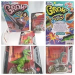 Magic Grow Mega Ray Animal Pool & Jurassic Park Raptor T-rex 3 Kids Toy Lot. Fixed Price $5.89.