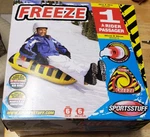 Sportstuff By Airhead Freeze Single Rider Snow Tube 39" 6 Yrs &up Hill Fun *new. Fixed Price $12.75.