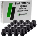 Black Lug Nuts For 2011-2014 Chrysler 200 With Factory Wheels. Fixed Price $60.00.
