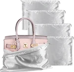 4 Pack Dust For Handbags Silk Cover Storage Drawstring Travel. Fixed Price $14.99.