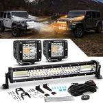 3"&22"120W Led Work Light Bar Fog Driving Spot Offroad For Jeep Truck Boat. Fixed Price $119.99.