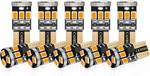 194 Led Bulb T10 W5W 2825 158 192 168 Canbus 9SMD 2835 Chipset Amber Yellow Extr. Fixed Price $17.57.