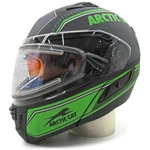 Arctic Cat Adult Modular Helmet With Electric SHIELD-GREEN-3XL 5314-159. Fixed Price $339.95.