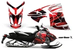 Ski-doo Rev Xr/gsx/mxz Decal Graphic Sled Snowmobile Sticker 2009-15 Crbnx. Fixed Price $199.95.