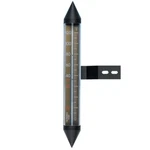 Outdoor Window Frame Thermometer Right Left Mount Aluminum Bronze 8 In. Tall. Fixed Price $7.00.
