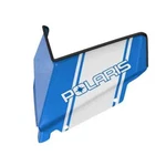 Polaris Low Windshield With Striped Logo White/blue (2881244). Fixed Price $129.99.
