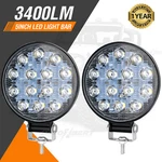 2X Led Bar Pods Roof Work Lights Driving Spot Flood Beam Tractor Off Road. Fixed Price $15.80.