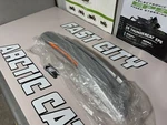2007 Arctic Cat Oem Rh Right Side Panel Grey With Decals 2718-082. Fixed Price $150.00.