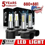 4X 880+881 Led Headlight For Arctic Cat Zrt 600 800 Limited 2000-2002 Snowmobile. Fixed Price $29.99.