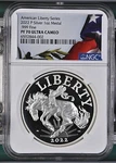 2022 1 Oz Ngc PF70 Ultra Cameo American Liberty Silver Medal Serial# Varies. Fixed Price $349.00.