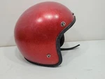 Vintage Red Metal Flake Motorcycle Helmet Lear Siegler Bon Aire BA-71 Large Xl. Fixed Price $99.95.
