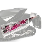 Arctic Cat Tunnel Decal Kit Strobe Pink 2012-2018 Zr Xf M 6639-368. Fixed Price $74.95.