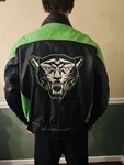 Vintage Late 90S 2000S Firecat F7 Arctic Leather Coat Jacket Zrt F5 T-cat. Fixed Price $495.00.
