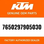 Ktm 7650297905030 - Handguard Deflector Black. Fixed Price $26.99.