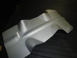 Polaris Fusion Chassis Skidplate Silver 2875075-244. Fixed Price $35.00.