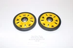 2009 Ski-doo Mxz Renegade 600 Etec Xp 137" Idler Wheels Yellow 141 Mm. Fixed Price $29.95.