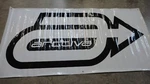 Used Arctiva Snowmobile Apparel Dealer Banner 96''X46''. Fixed Price $40.00.