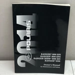 Polaris 2014 Ranger Crew & 6X6 800EFI 800EPS Owners / Operators Manual. Fixed Price $29.99.