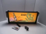 Drink Ski Cola Led Display Lighted Sign Lightbox Hanging. Fixed Price $125.00.