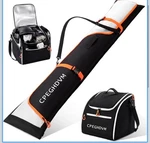 Heavy Duty Ski Bag And Combo Fits Up To Size 13 Boots.. Fixed Price $35.00.