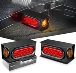 Nilight 2PCS Steel Trailer Boxes Housing Kit W/ 3LED License Plate. Fixed Price $62.55.