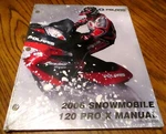 2006 Polaris 120 Pro X Snowmobile Service Repair Shop Manual 9919766 New!. Fixed Price $10.50.