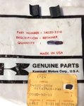 Kawasaki Intruder, Invader Vent Retainer Nos 14020-3516 Qty. (L-7172). Fixed Price $10.50.