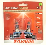 Sylvania H11 Silverstar Ultra High Performance Headlight Pair Set Bulbs 6273. Fixed Price $33.99.