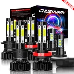 6PCS H7 H11 881 4-SIDE Combo Led Headlight High Low Beam Fog Bulbs. Fixed Price $34.99.