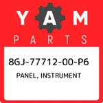 8GJ-77712-00-P6 Yamaha Panel, Instrument 8GJ7771200P6, New Genuine Oem Part. Fixed Price $93.06.