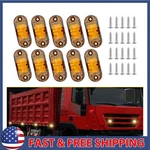 10PC Amber Led Light Thin Clearance Side Marker Lamp 2.5" Super Bright Pus. Fixed Price $12.34.