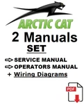 2007 Ac 120 Snowmobile Arctic Cat Service Manual Repair Operators Pdf Usb. Fixed Price $39.99.