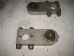 2000 Arctic Cat Zl 550 Snowmobile Pair Of Aluminum Rear Suspension Brackets. Fixed Price $21.99.